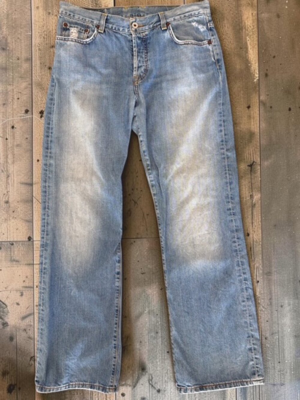 Vintage Lucky Brand Made in USA 100% Cotton Jeans Size 10